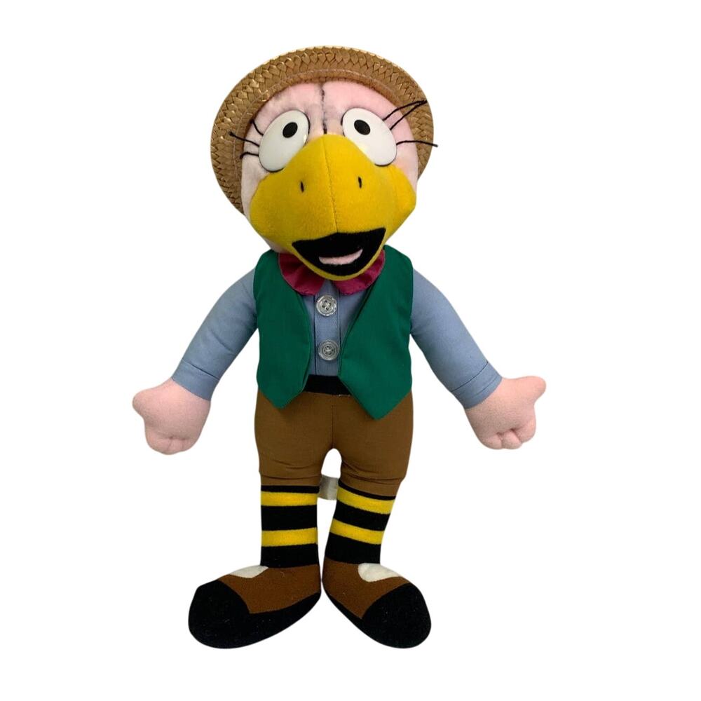 Vintage Dan Martin St Louis Post-Dispatch Weatherbird Stuffed Animal w Article